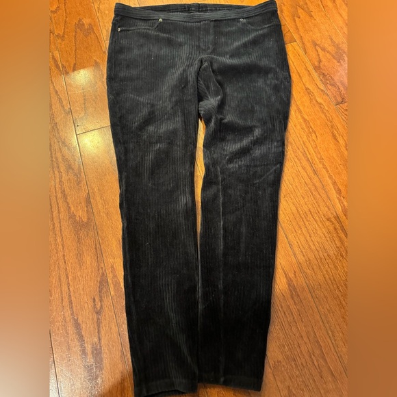 HUE Black Corduroy Trousers - Picture 1 of 2
